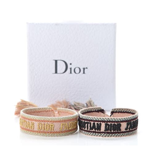 dior bracelet sale|christian dior bracelet woven price.